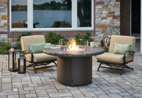 Beacon Chat Height Gas Fire Pit Table