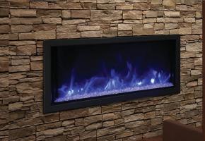 Extra tall Built in fireplaces